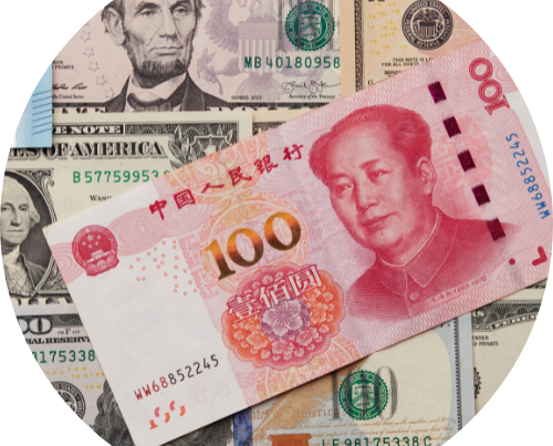 USD and Yuan